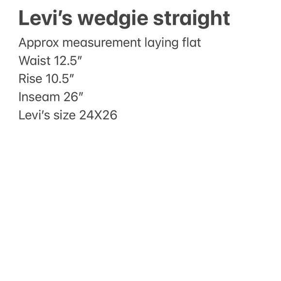 Levi’s wedgie straight medium wash 🥰🥰🥰 - Picture 13 of 13